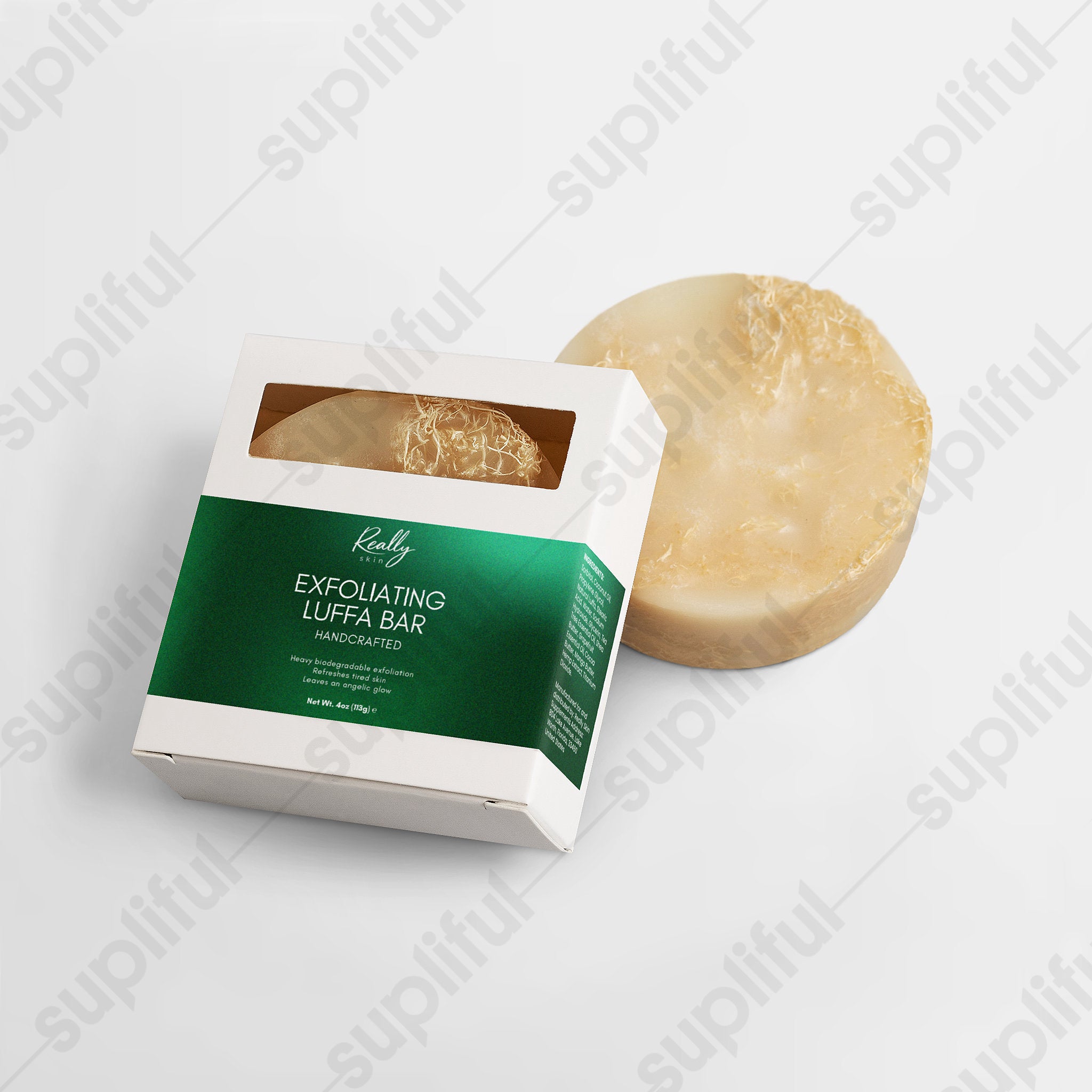 Exfoliating Luffa Bar